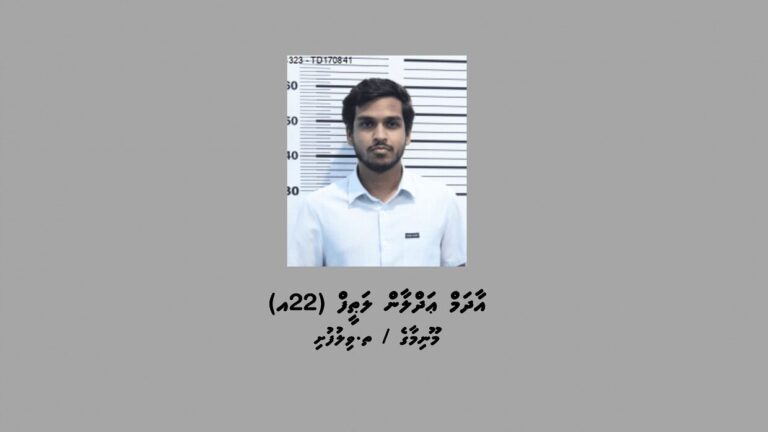 ކުޑަ ކުއްޖަކަށް ޖިންސީ ގޯނާ ކުރާ ވީޑިއޯއާއި ފޮޓޯ ވިއްކާ ކަމުގެ ތުހުމަތުގައި ހައްޔަރުކުރި މީހާ -- ފޮޓޯ/ ފުލުހުން