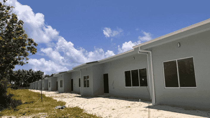 މިލަންދޫ 50 ހައުސިން ޔުނިޓުގެ 95% މަސައްކަތް ނިމިއްޖެ