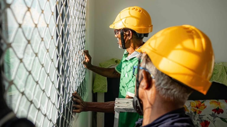 ހުޅުމާލޭގެ 220 އެޕާޓްމަންޓެއްގައި އެޗްޑީސީން ރެއިލިން ހަރުކޮށްދީފި