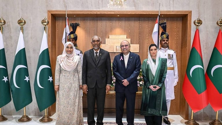 ޕާކިސްތާނާއެކު މި ފެށުނީ ދެ ގައުމުގެ ގުޅުމުގެ އާ ބާބެއް: ރައީސް