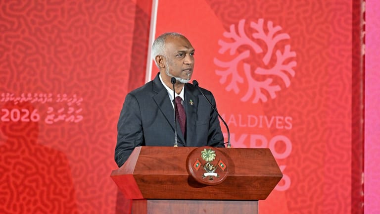 2040 ގެ ތަސައްވުރު ހާސިލުކުރުމަށް ޗައިނާގެ އިންވެސްޓަރުންނަށް ރައީސް މުޢިއްޒު ދަޢުވަތު ދެއްވައިފި