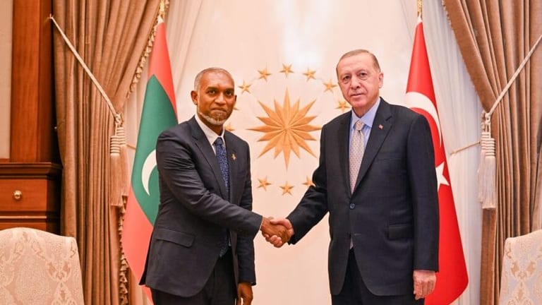 ރައީސް މުއިއްޒު، ތުރުކީގެ ރައީސަށް ތަހުނިޔާ ފޮނުއްވައިފި