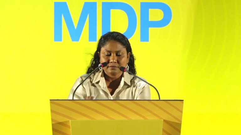 އެމްޑީޕީގެ ނައިބު ރައީސްކަމުން ހިސާން ހުސައިން އިސްތިއުފާ ދެއްވައިފި ހިސާން ހުސައިން